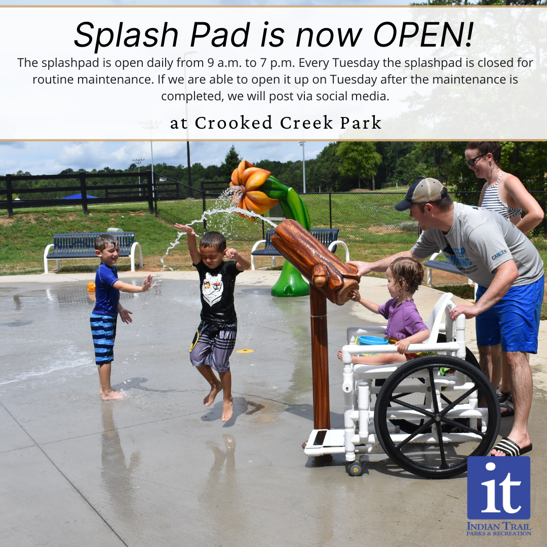 Splash Pad Open
