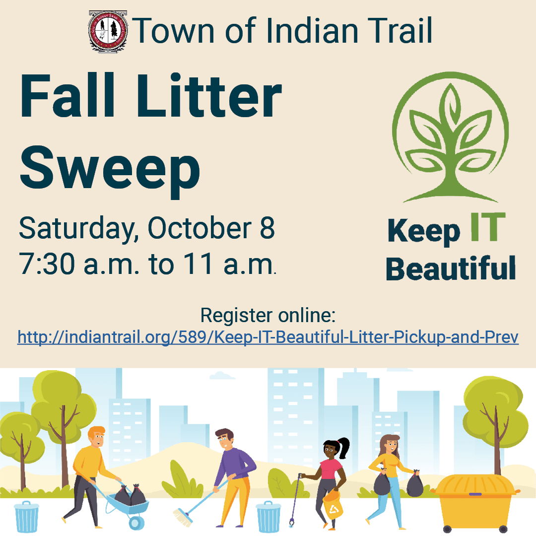 2022 Fall Litter Sweep Graphic