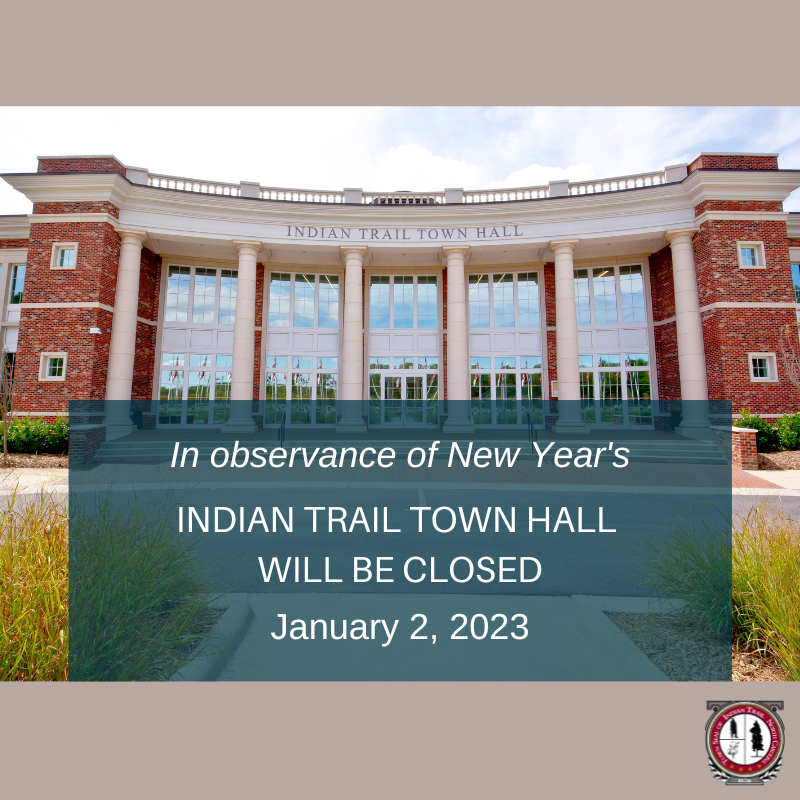 Town Hall Closed_New Years