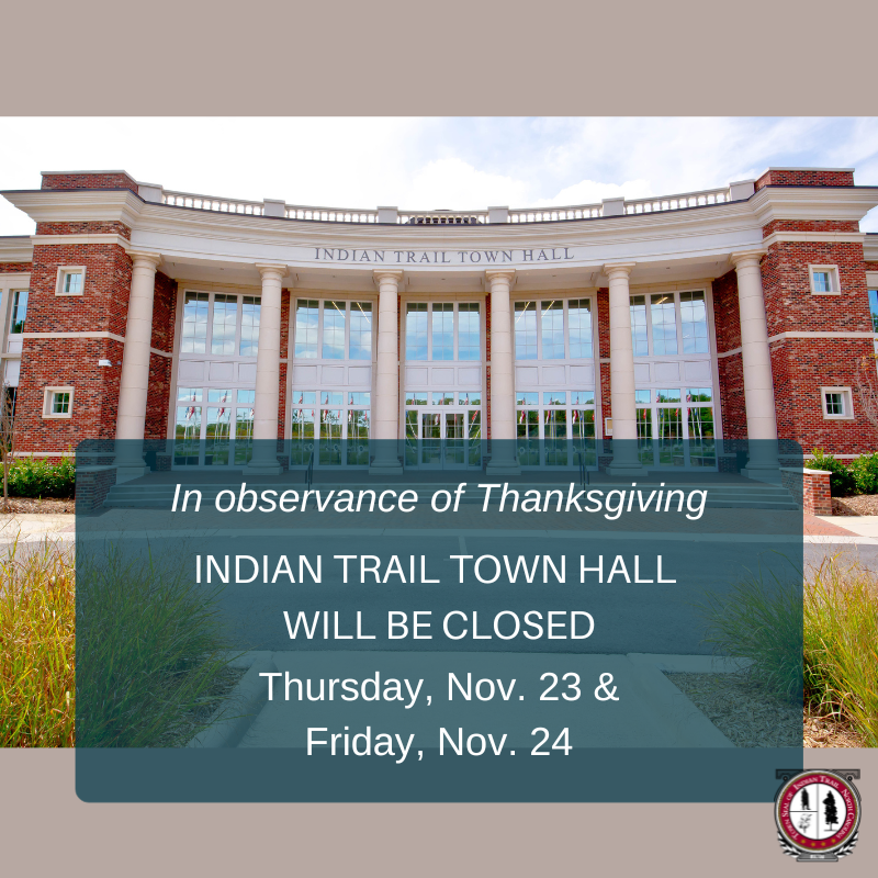 Town Hall Closed_Thanksgiving