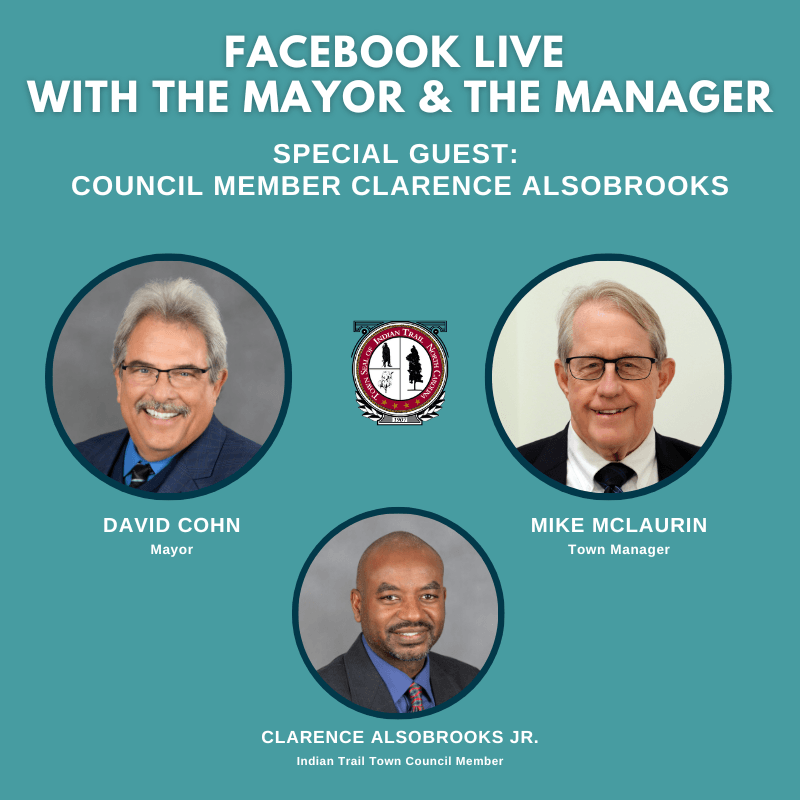 Facebook Live with Council Member Clarence Alsobrooks on Friday, Jan. 12, at 1 p.m.