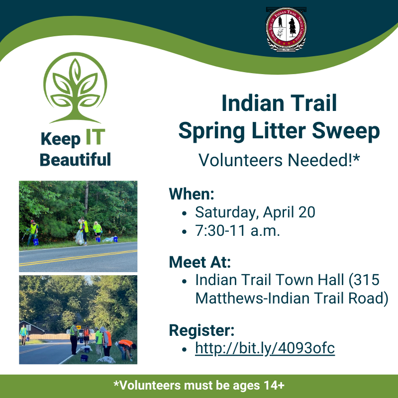 Spring Litter Sweep On Saturday, April 20
