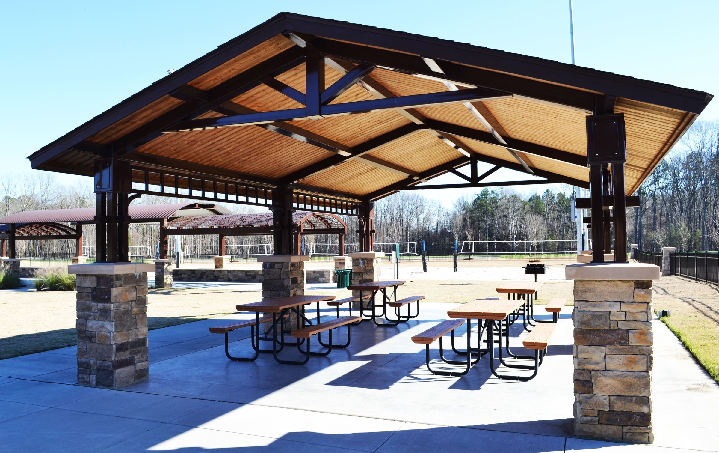 Chestnut Square Park shelter