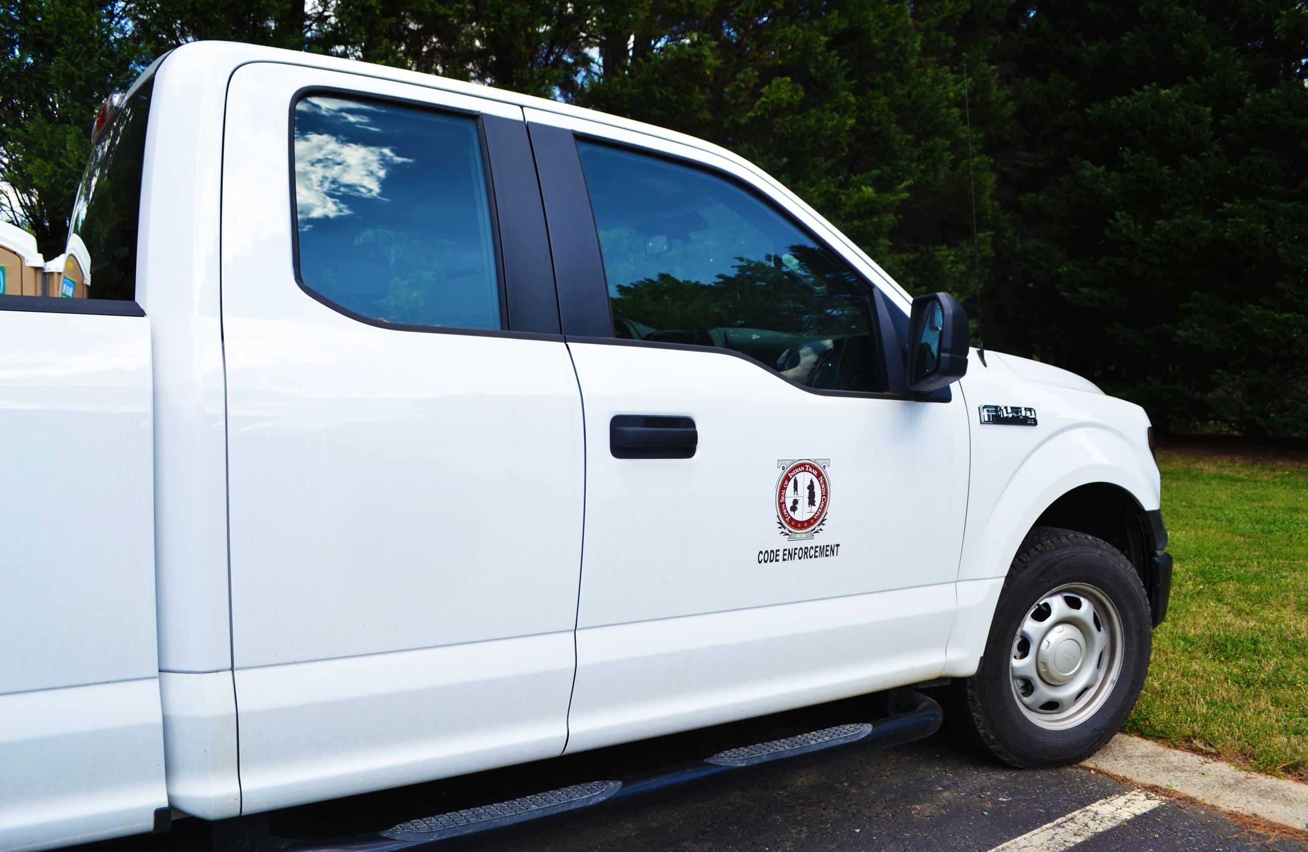 Indian Trail Code Enforcement truck