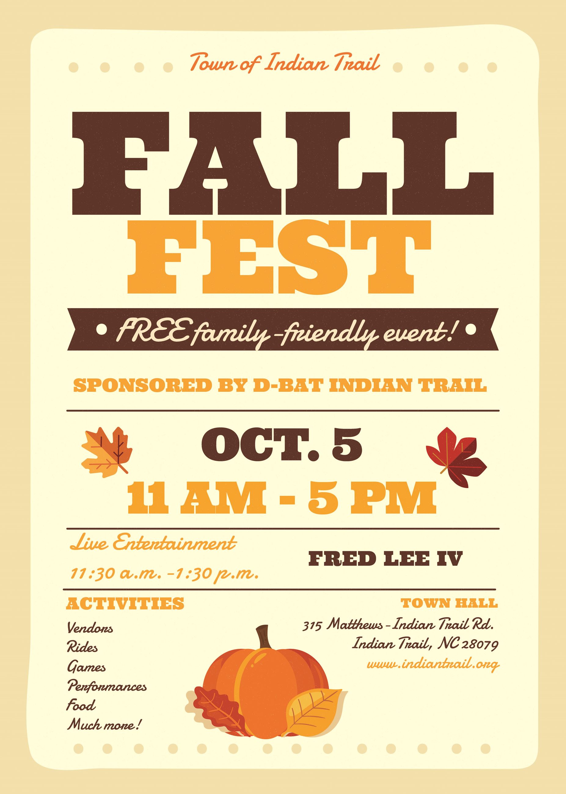 2019 Fall Fest Flyer