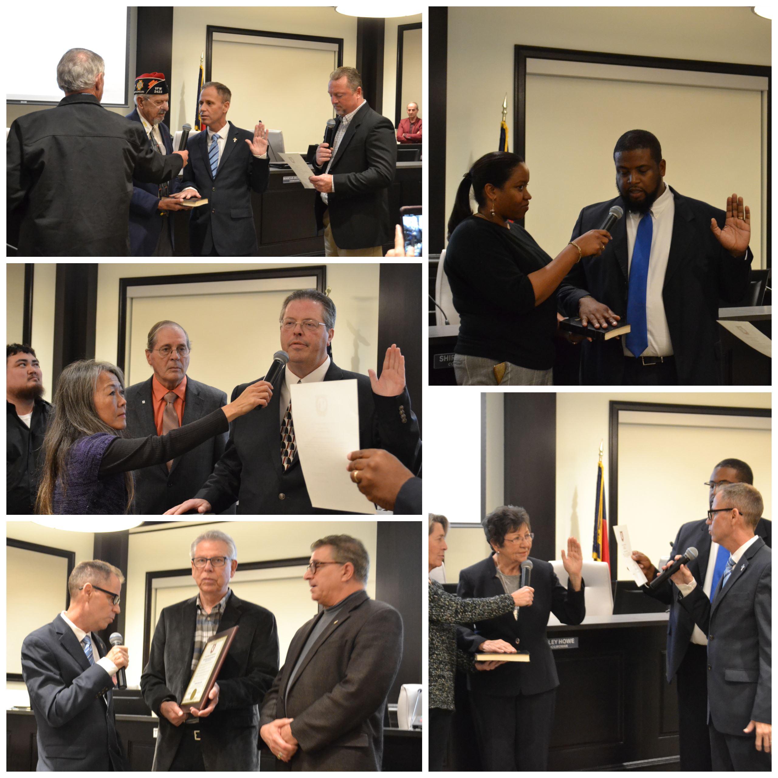 Council Swearing-In Photos